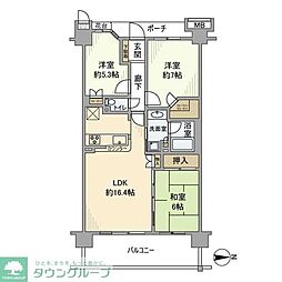 オーベルグランディオ萩中2号棟 813