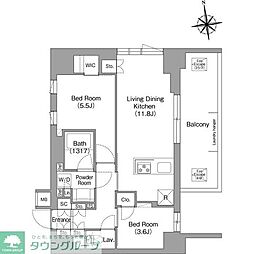 コンフォリア・リヴ西大島ＳＯＵＴＨ 505