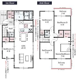 東海市加木屋町1期　2号棟