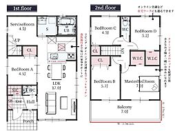 東海市加木屋町1期　4号棟