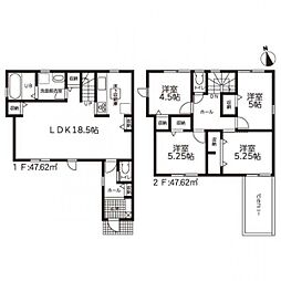 東海市荒尾町木戸畑　全2棟　1号棟