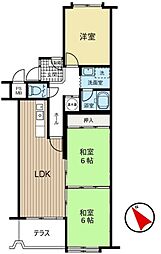 サンハイツ中屋敷　107号