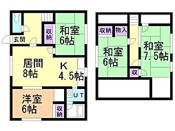 上川郡鷹栖町南一条2丁目の一戸建て