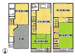 上新庄3丁目　中古一戸建て