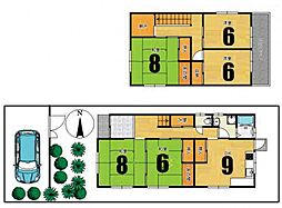 下六万寺町3丁目　中古一戸建て