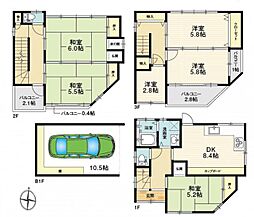 岸部北4丁目　中古一戸建て