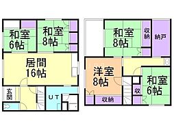 名寄市西五条南12丁目の一戸建て