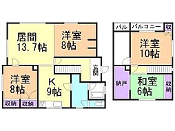 旭川市末広一条12丁目の一戸建て