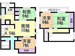 旭川市神居四条17丁目の一戸建て