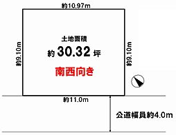 摂津市千里丘東4丁目　売土地