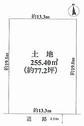 茨木市鮎川3丁目　売土地