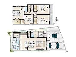 茨木市島2丁目　新築一戸建　A号地