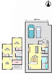 摂津市一津屋2丁目　A号地　新築一戸建