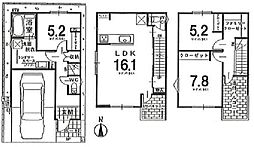 高槻市天川新町1号地　新築一戸建
