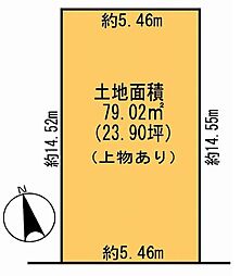 茨木市水尾3丁目　売土地