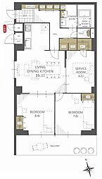 茨木南春日丘プライムタウンB棟