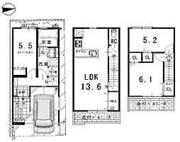 高槻市東五百住町2丁目　新築一戸建