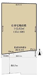 高槻市登美の里町　売土地　1号地