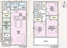 高槻市野田1丁目2号棟 新築一戸建