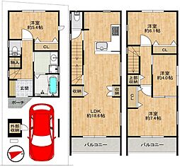 摂津市東別府2丁目　新築一戸建