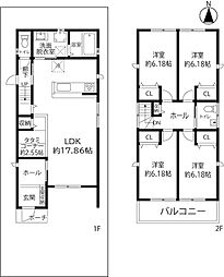 茨木市鮎川3丁目 中古一戸建(未入居物件) 2号地