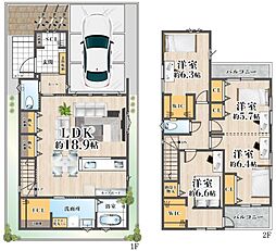 大山崎小字永福寺 新築一戸建
