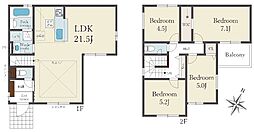 高槻市川西町3丁目 新築一戸建
