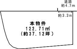 塚原4丁目全8区画　4号地  売土地