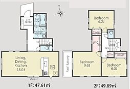 高槻市唐崎中2丁目1号棟　新築一戸建