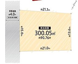 吹田市千里丘中 売土地