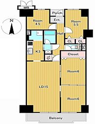 朝日プラザ千里北C棟 12F