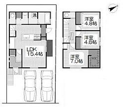 高槻市安岡寺町2丁目 新築一戸建2号地