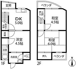 茨木市五日市二丁目　中古テラスハウス