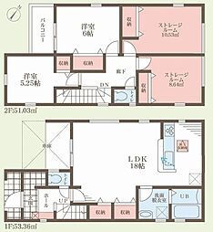 茨木市上野町 新築一戸建 1号棟