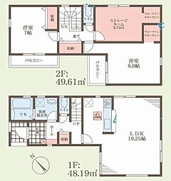茨木市上野町 新築一戸建 5号棟