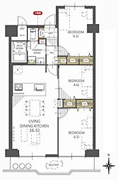 白川高層住宅8号棟