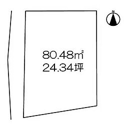 高槻市安満中の町　売土地