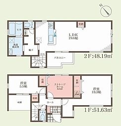 茨木市上野町 新築一戸建 6号棟