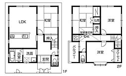 高槻市東和町　中古一戸建