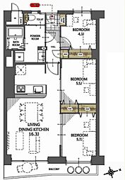 公社千里山田D団地A2棟