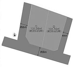 高槻市日吉台四番町　売土地2号地