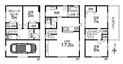 高槻市南松原町新築一戸建1号棟