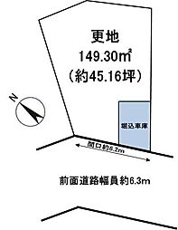 茨木市下穂積3丁目　売土地
