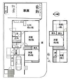 高槻市日吉台六番町　中古一戸建