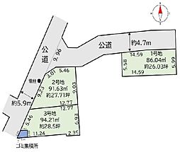 高槻市城西町3号地 売土地