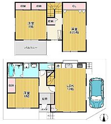 高槻市萩之庄3丁目　中古一戸建