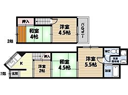 大阪市東成区東今里2丁目の一戸建て