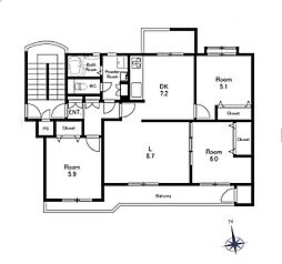 宮前平グリーンハイツ24号棟
