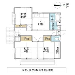 東大沼町3丁目平屋 1
