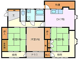 あかつき台2丁目貸家